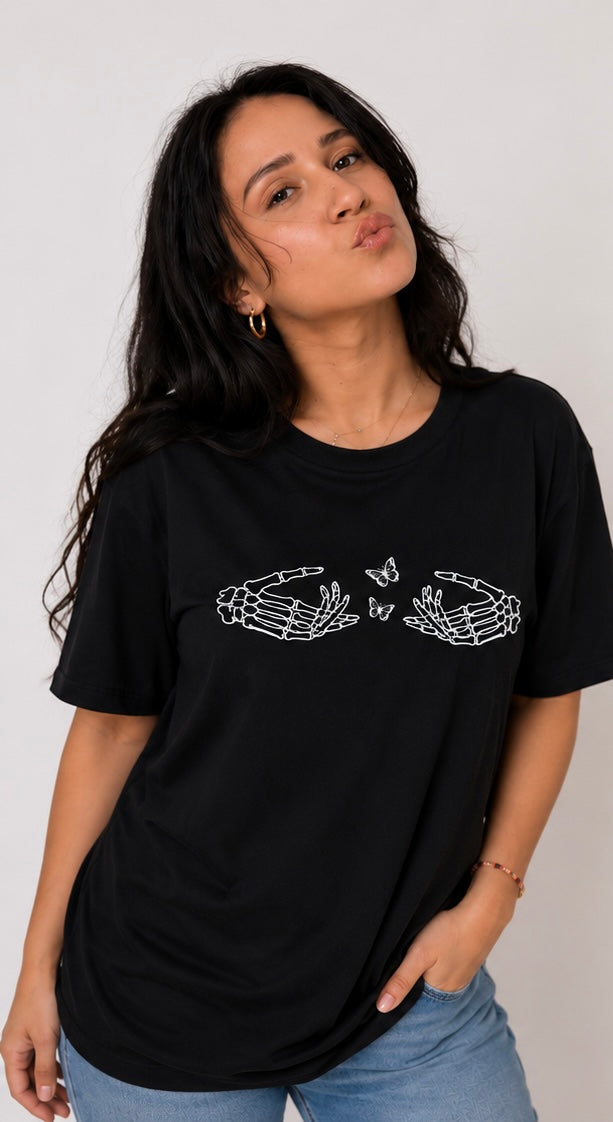 CAMISETA GRAFICA OVERSIZE PARA MUJER DE SHEIN – TALLA XL