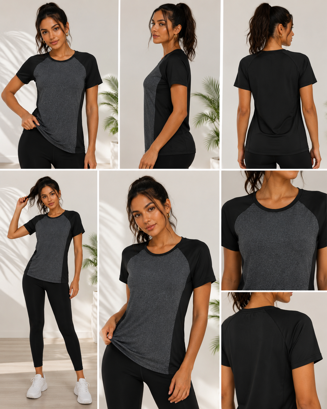 Camiseta Deportiva para Mujer de Secado Rápido