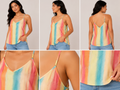 SHEIN | Blusa de Tirantes con Estampado Multicolor