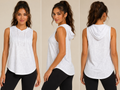 Sudadera Deportiva sin Mangas con Capucha SHEIN – Talla XL
